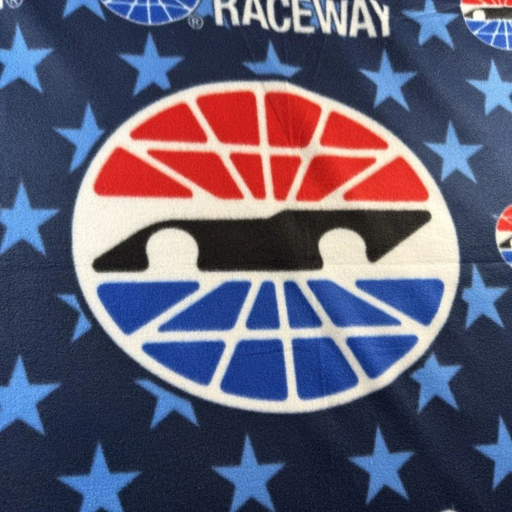 Racing Motor Speedway‎ Fleece Throw Blanket Atlanta Bristol Sonoma Las Vegas